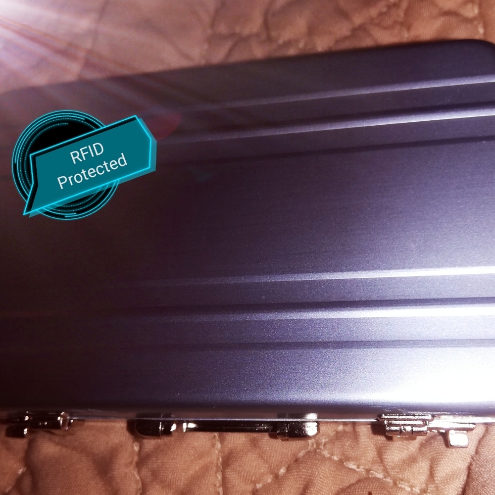 RFID Mini Briefcase Wallet - Picture 4 of 9